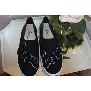 Ed By Ellen Jolind sneakers slip on's blue lagoon  women's size 10m